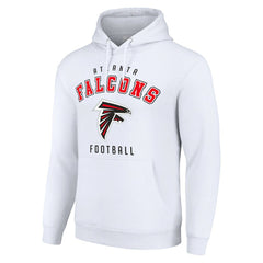 Atlanta Falcons Starter Unisex Logo Pullover Hoodie - White for sale