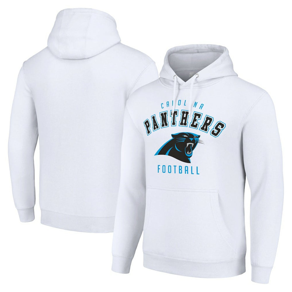 Carolina Panthers Starter Unisex Logo Pullover Hoodie - White sale