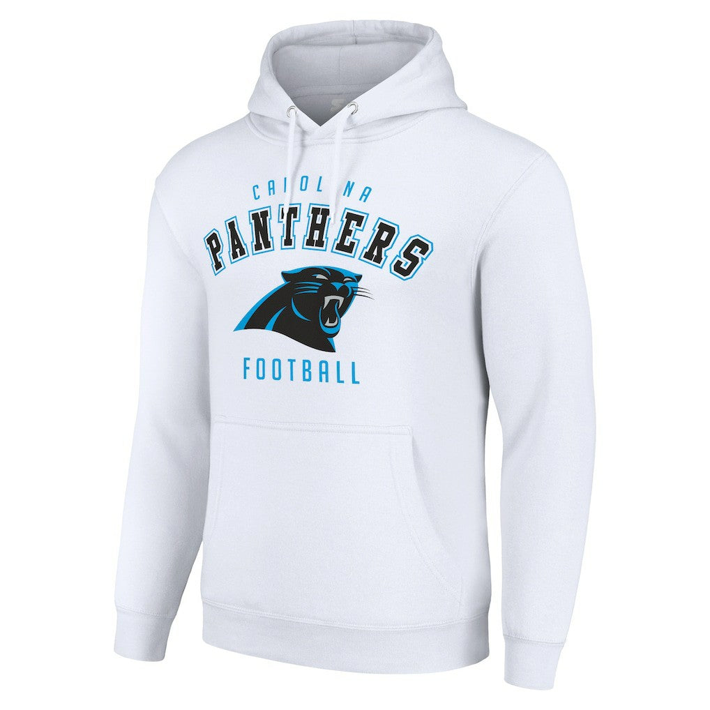 Carolina Panthers Starter Unisex Logo Pullover Hoodie - White sale