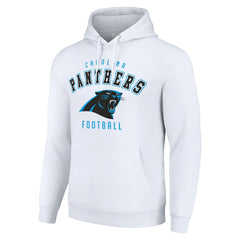 Carolina Panthers Starter Unisex Logo Pullover Hoodie - White sale