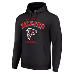 Atlanta Falcons Starter Unisex Logo Pullover Hoodie - Black on sale