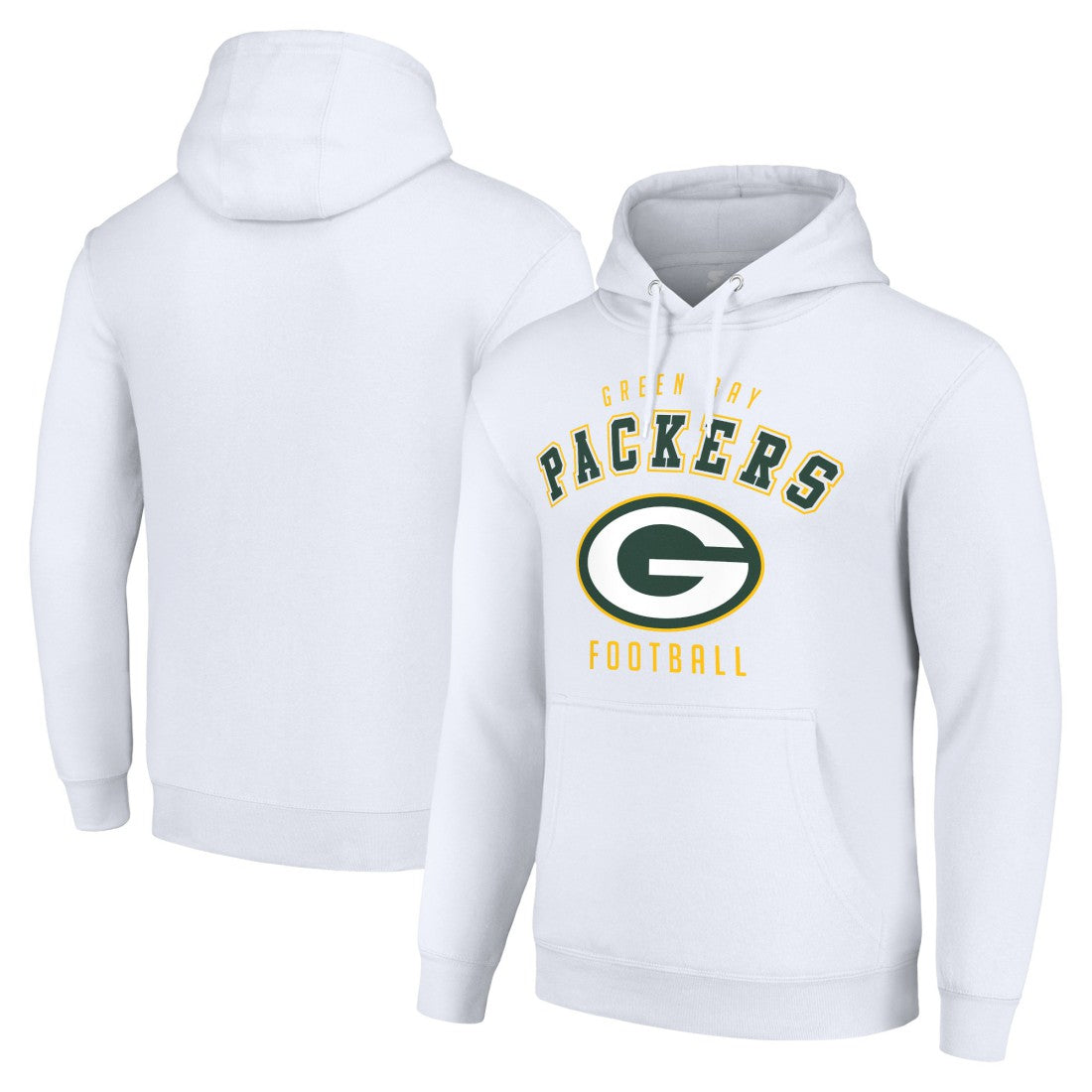 Green Bay Packers Starter Unisex Logo Pullover Hoodie - White online