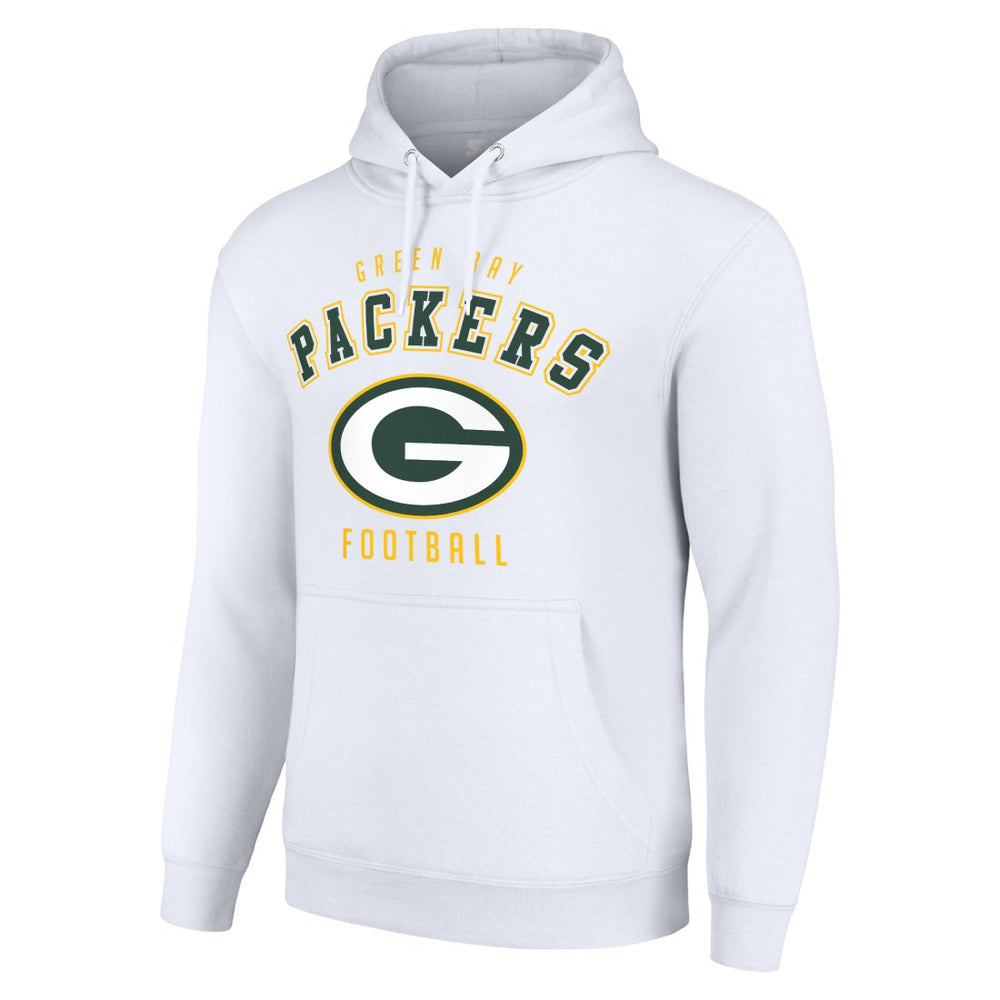 Green Bay Packers Starter Unisex Logo Pullover Hoodie - White online