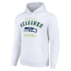 Seattle Seahawks Starter Unisex Logo Pullover Hoodie - White online