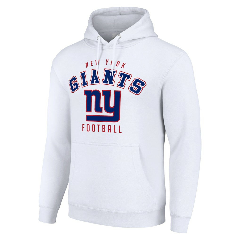 New York Giants Starter Unisex Logo Pullover Hoodie - White for sale