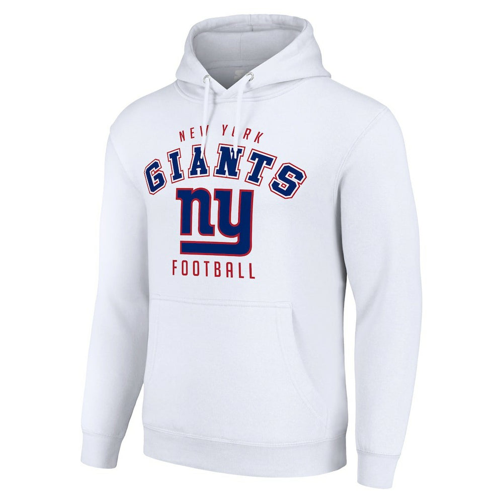 New York Giants Starter Unisex Logo Pullover Hoodie - White for sale