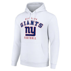 New York Giants Starter Unisex Logo Pullover Hoodie - White for sale