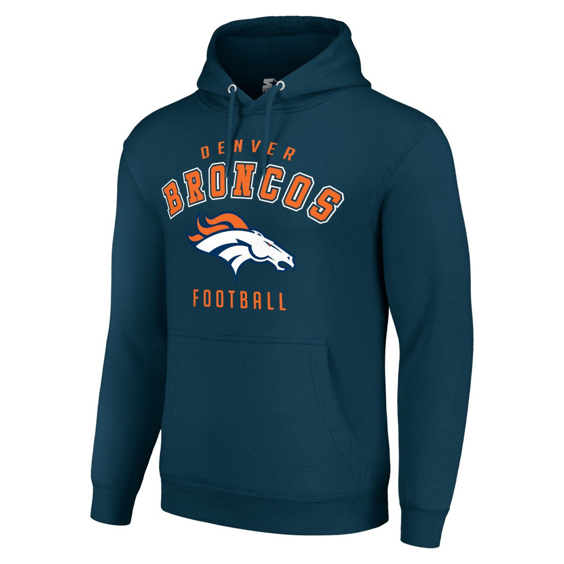 Denver Broncos Starter Unisex Logo Pullover Hoodie - Navy outlet