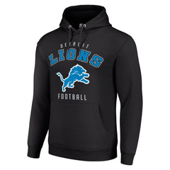 Detroit Lions Starter Unisex Logo Pullover Hoodie - Black for sale