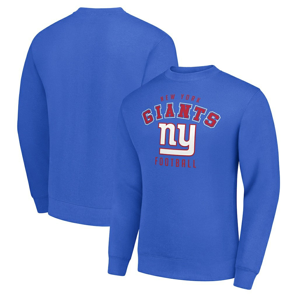 New York Giants Starter Team Logo Pullover Sweatshirt - Royal online