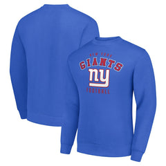New York Giants Starter Team Logo Pullover Sweatshirt - Royal online