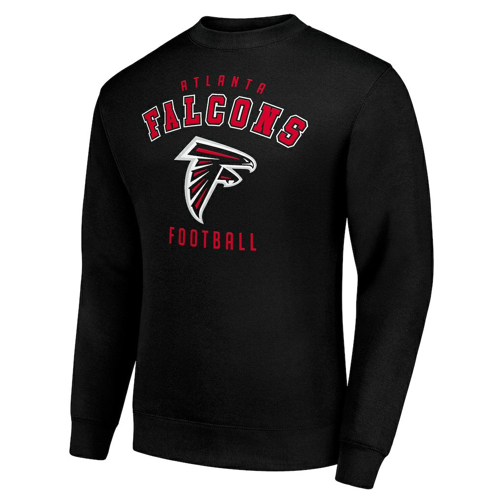 Atlanta Falcons Starter Team Logo Pullover Sweatshirt - Black online