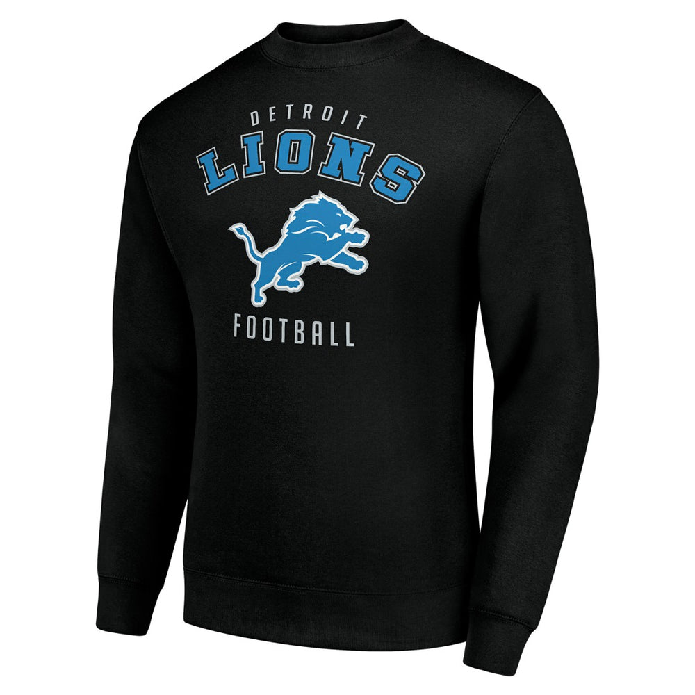 Detroit Lions Starter Team Logo Pullover Sweatshirt - Black for sale
