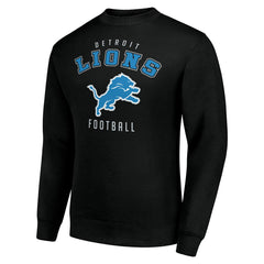 Detroit Lions Starter Team Logo Pullover Sweatshirt - Black for sale
