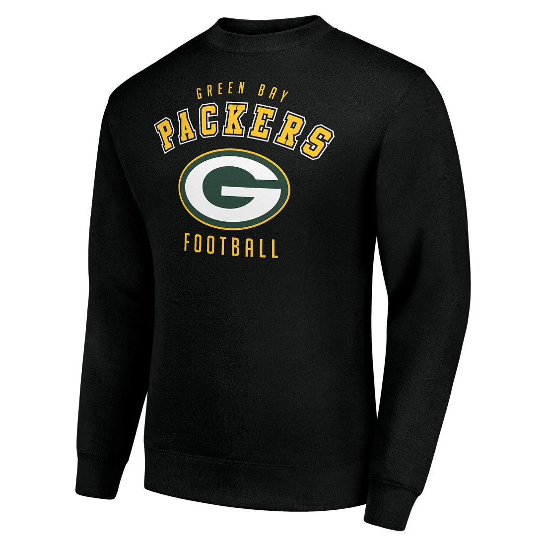 Green Bay Packers Starter Team Logo Pullover Sweatshirt - Black on sale