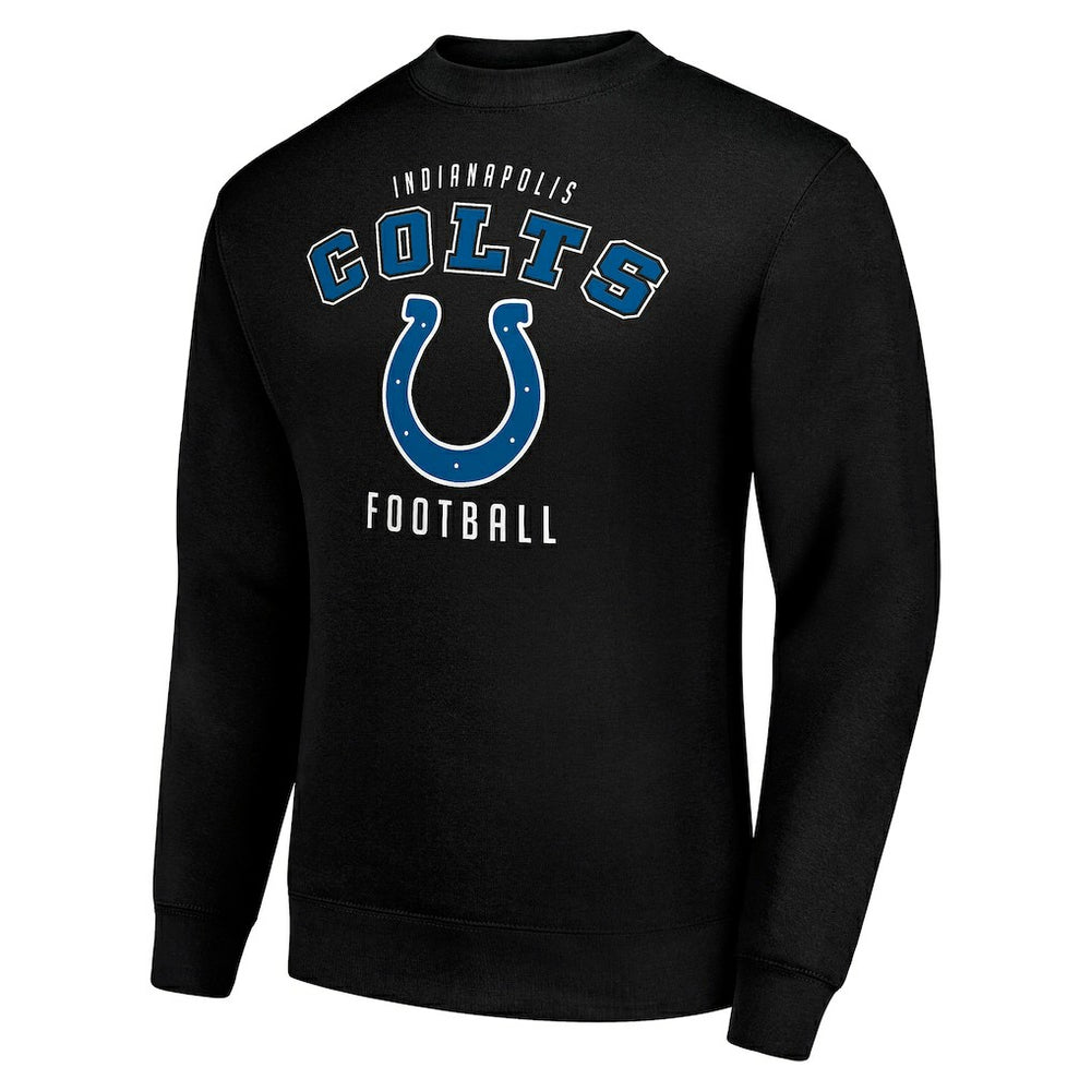 Indianapolis Colts Starter Team Logo Pullover Sweatshirt - Black on sale