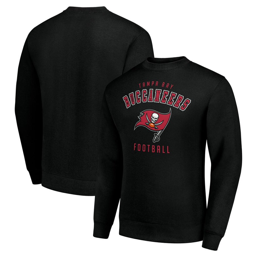 Tampa Bay Buccaneers Starter Team Logo Pullover Sweatshirt - Black cheap