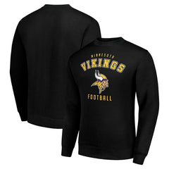 Minnesota Vikings Starter Team Logo Pullover Sweatshirt - Black on sale