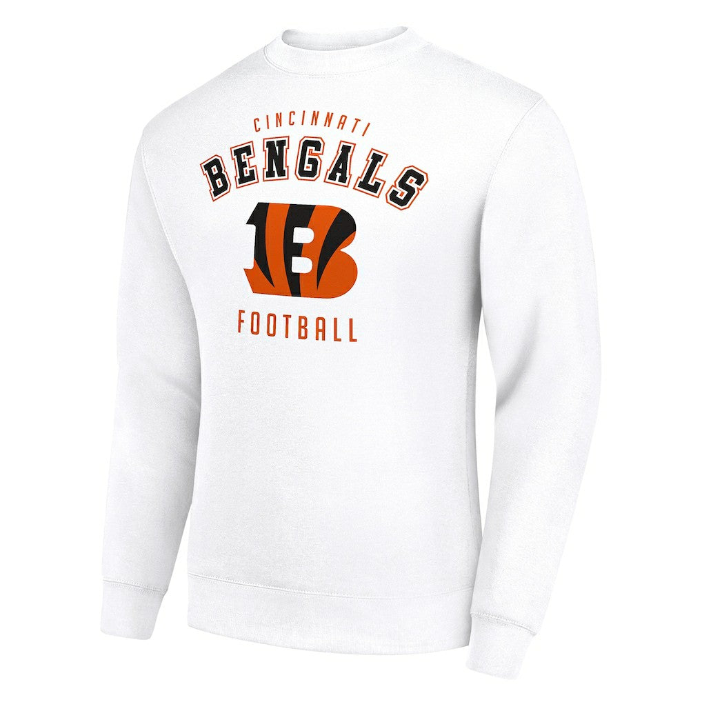 Cincinnati Bengals Starter Team Logo Pullover Sweatshirt - White on sale
