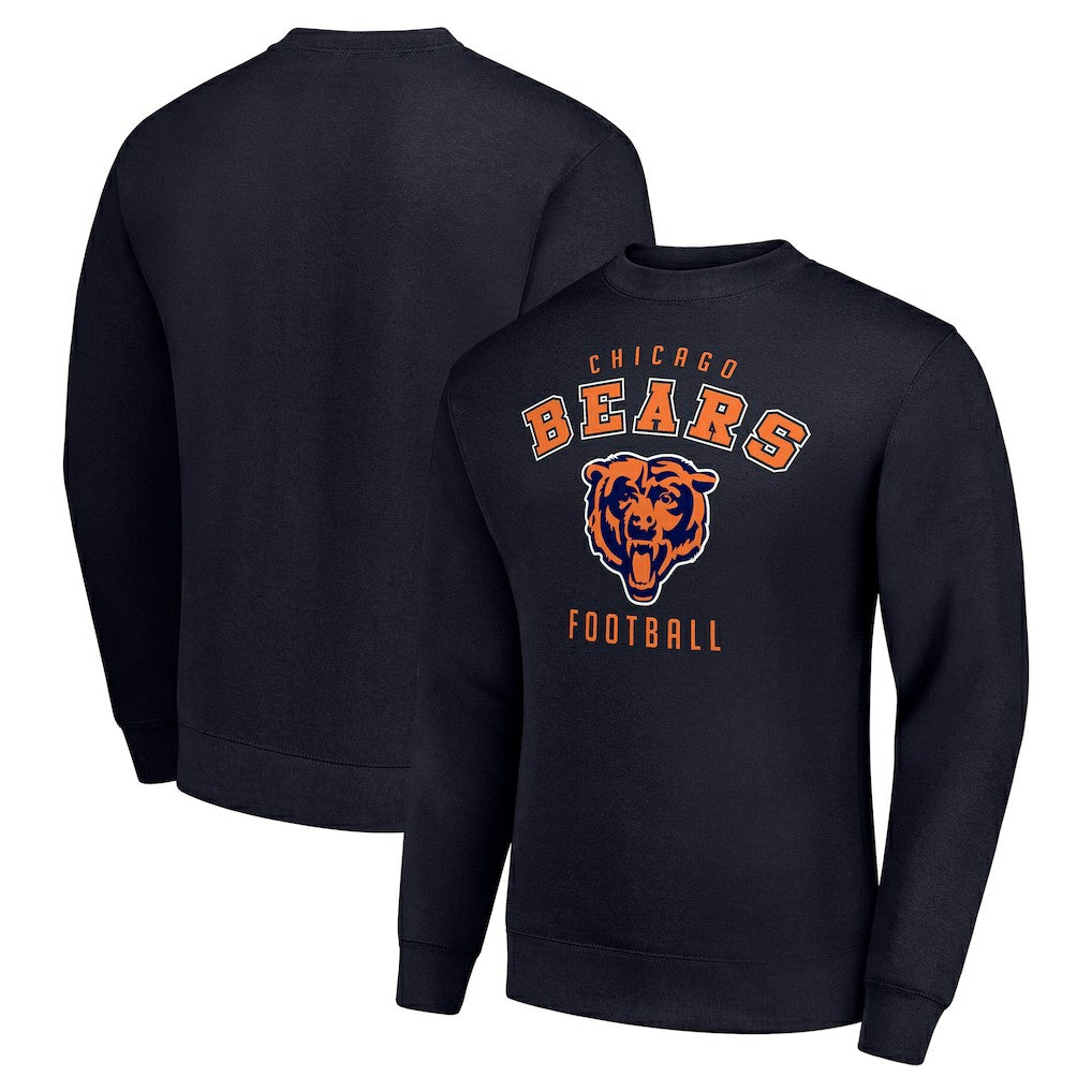 Chicago Bears Starter Team Logo Pullover Sweatshirt - Navy online