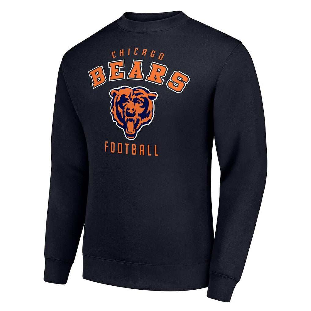 Chicago Bears Starter Team Logo Pullover Sweatshirt - Navy online