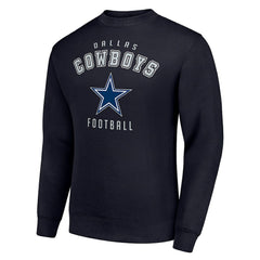 Dallas Cowboys Starter Team Logo Pullover Sweatshirt - Navy for sale