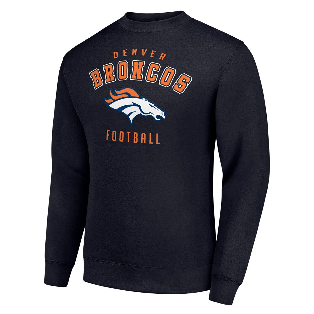 Denver Broncos Starter Team Logo Pullover Sweatshirt - Navy for sale