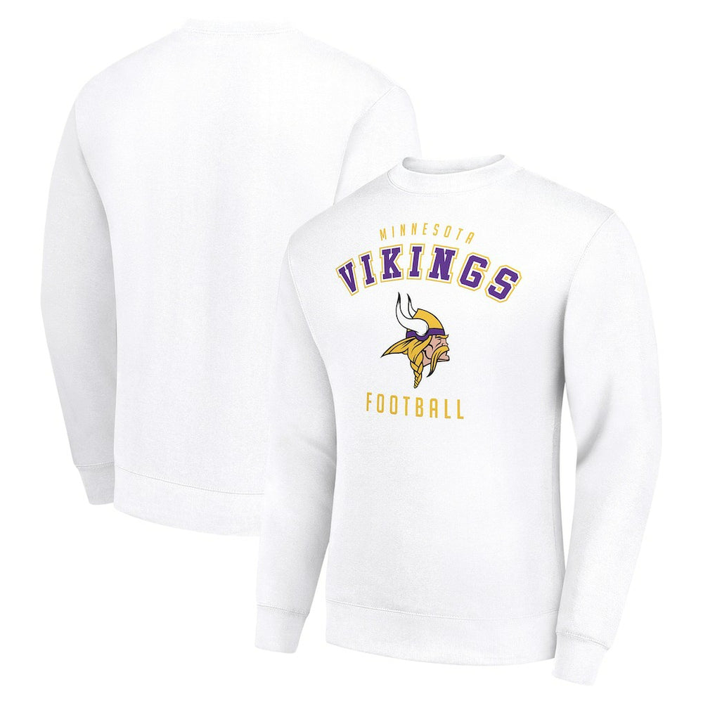 Minnesota Vikings Starter Team Logo Pullover Sweatshirt - White online