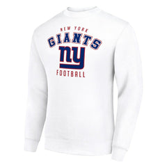 New York Giants Starter Team Logo Pullover Sweatshirt - White for sale