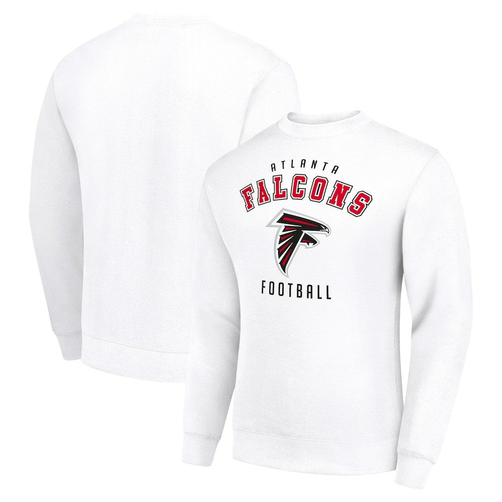Atlanta Falcons Starter Team Logo Pullover Sweatshirt - White online