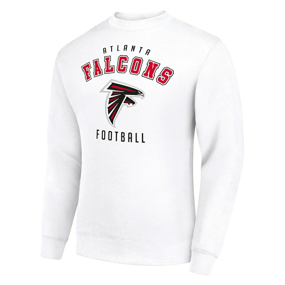 Atlanta Falcons Starter Team Logo Pullover Sweatshirt - White online