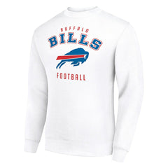 Buffalo Bills Starter Team Logo Pullover Sweatshirt - White for sale