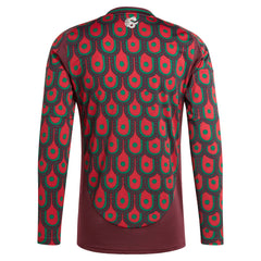 Mexico National Team 2024 Home Replica Long Sleeve Jersey - Burgundy | Adidas outlet