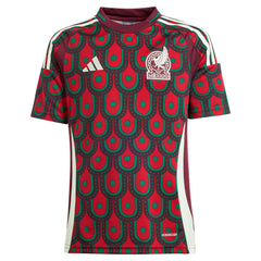 Mexico National Team Youth 2024 Home Replica Jersey - Burgundy | Adidas shop