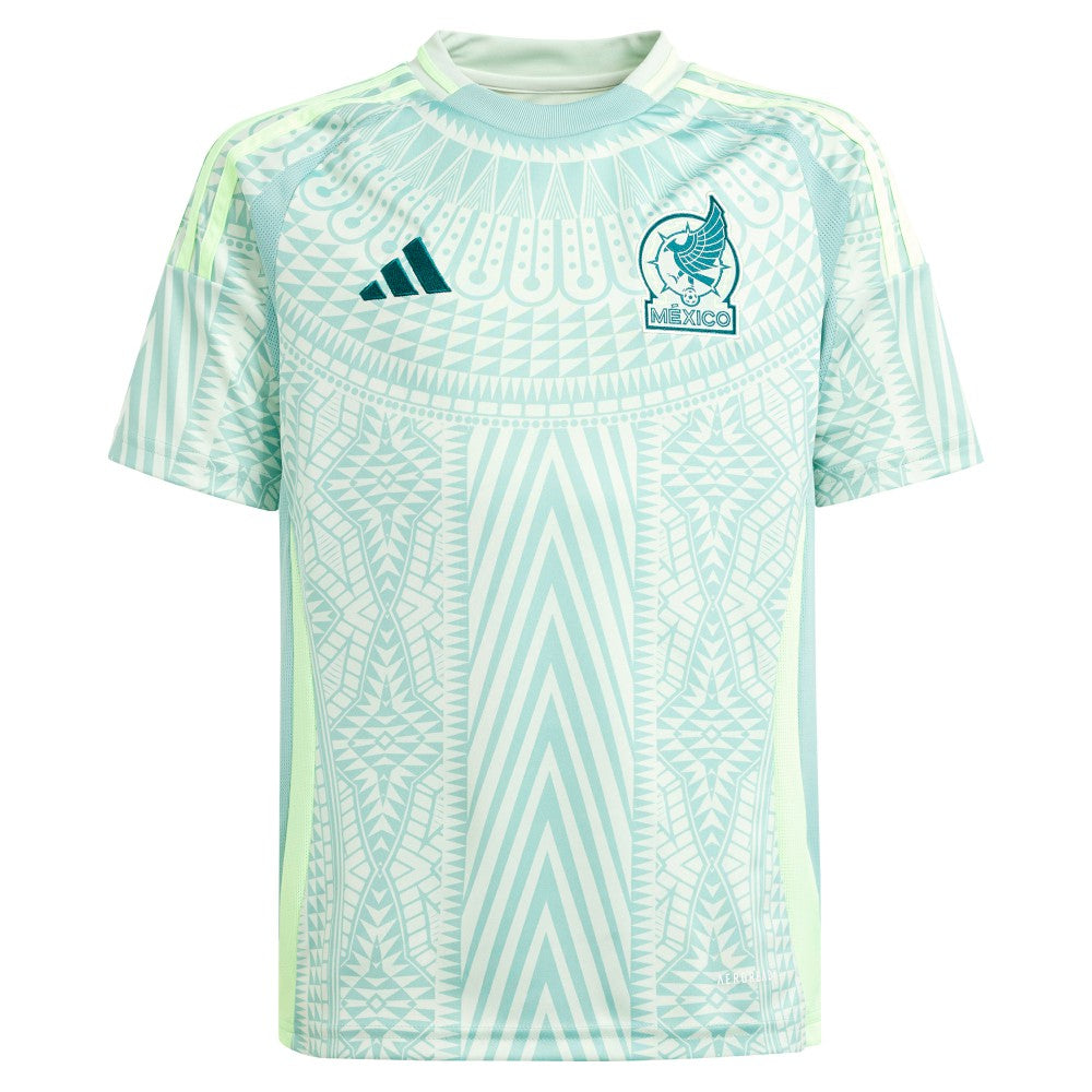 Mexico National Team Youth 2024 Away Replica Jersey - Green | Adidas online