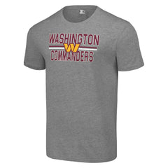 Washington Commanders Starter Team Mesh Print Graphic T-Shirt - Heather Gray cheap