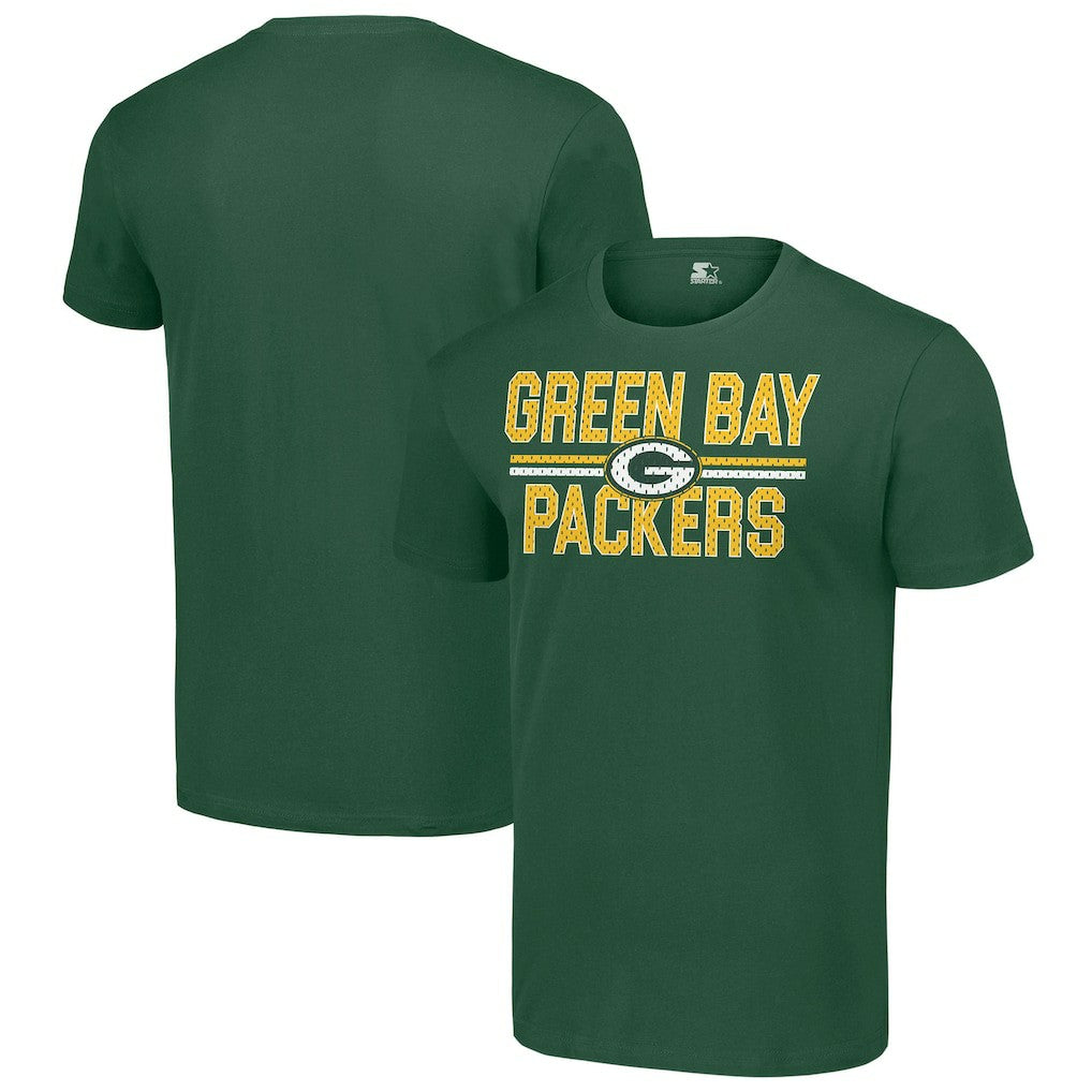 Green Bay Packers Starter Team Mesh Print Graphic T-Shirt - Green sale