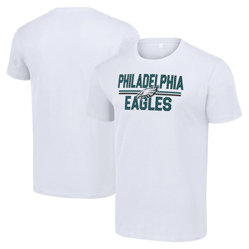 Philadelphia Eagles Starter Team Mesh Print Graphic T-Shirt - White outlet