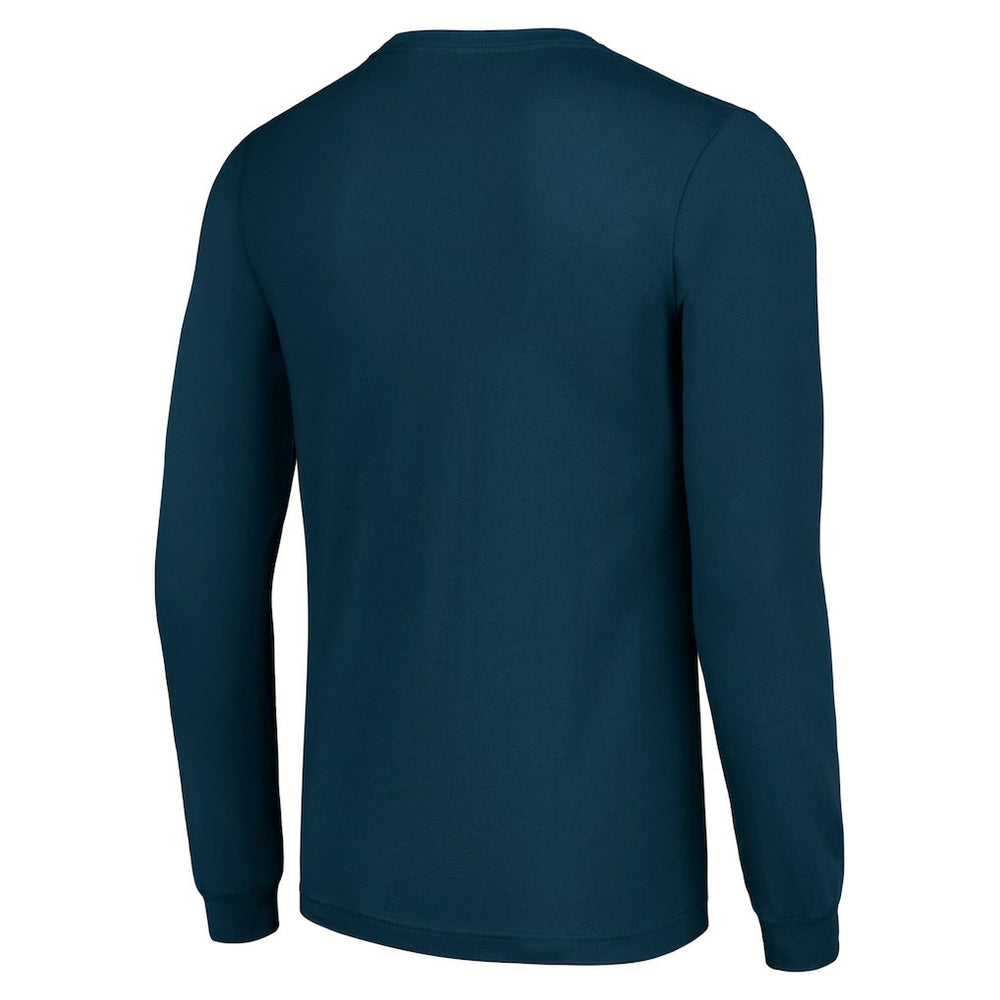 Dallas Cowboys Starter Team Mesh Print Graphic Long Sleeve T-Shirt - Navy on sale