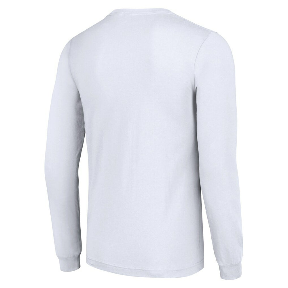 Kansas City Chiefs Starter Team Mesh Print Graphic Long Sleeve T-Shirt - White discount