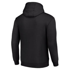 Detroit Lions Starter Unisex Team Mesh Print Graphic Tri-Blend Pullover Hoodie - Black outlet