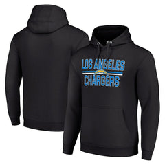 Los Angeles Chargers Starter Unisex Team Mesh Print Graphic Tri-Blend Pullover Hoodie - Black online
