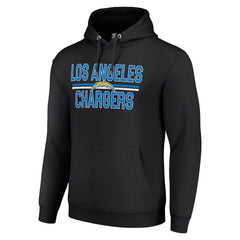 Los Angeles Chargers Starter Unisex Team Mesh Print Graphic Tri-Blend Pullover Hoodie - Black online