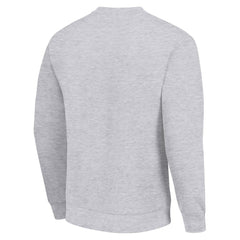 Minnesota Vikings Starter Team Mesh Print Graphic Pullover Sweatshirt - Heather Gray cheap
