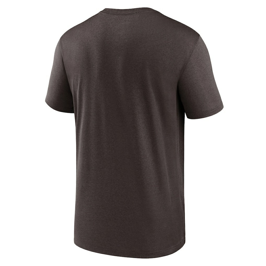 Cleveland Browns Primetime Legend Logo Performance T-Shirt - Brown | Nike cheap