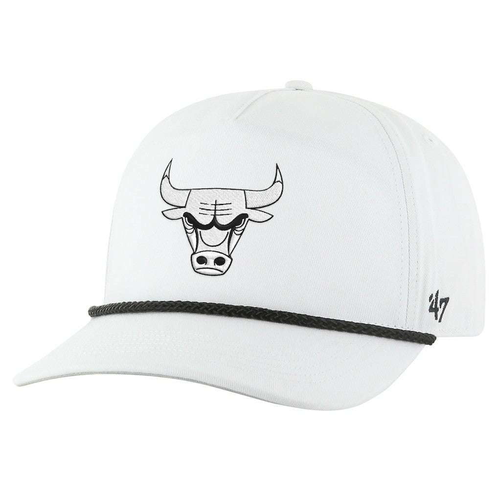 Chicago Bulls '47 Rope Hitch Adjustable Hat - White | 47 brand cheap