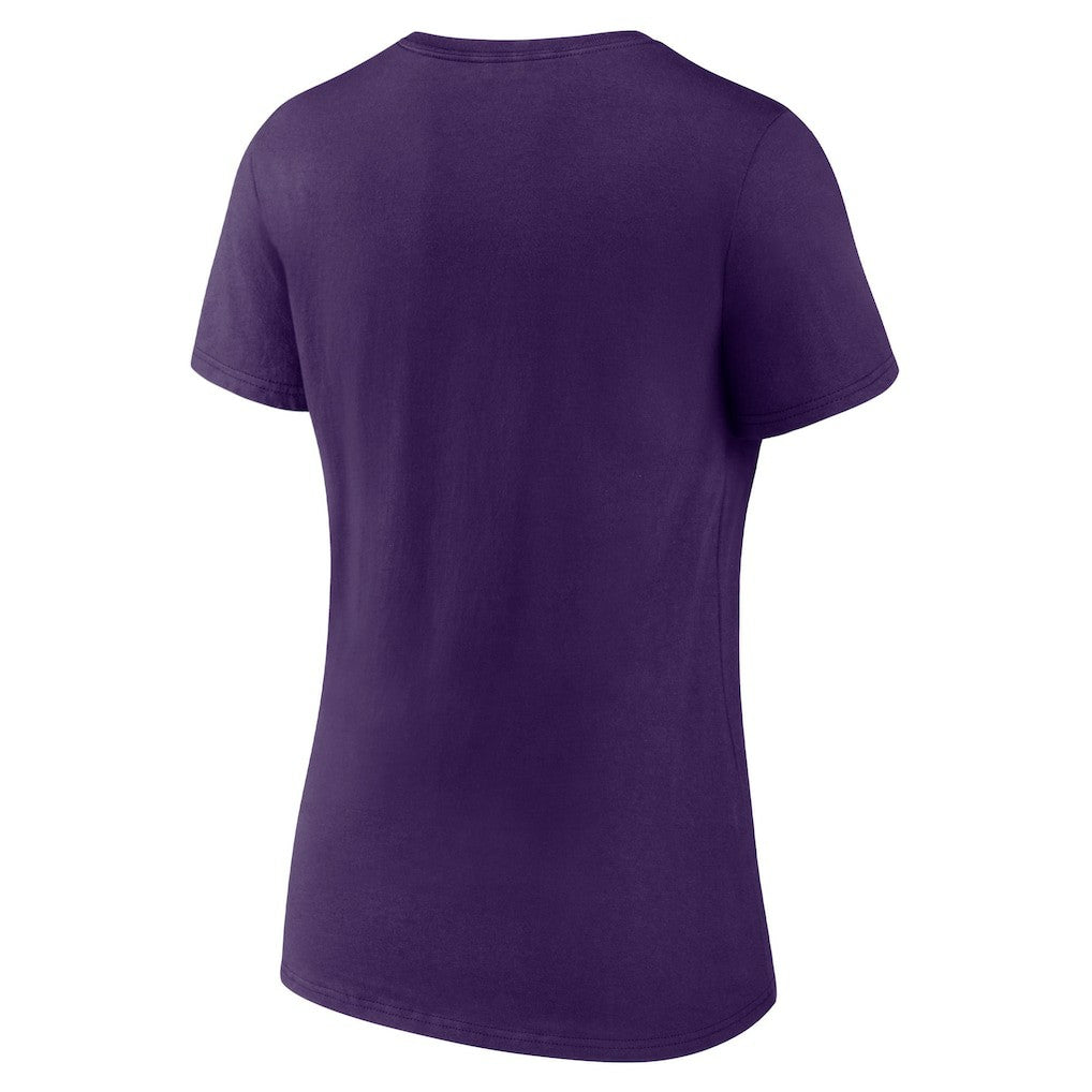 Baltimore Ravens Women's Victory Arch V-Neck T-Shirt - Purple outlet