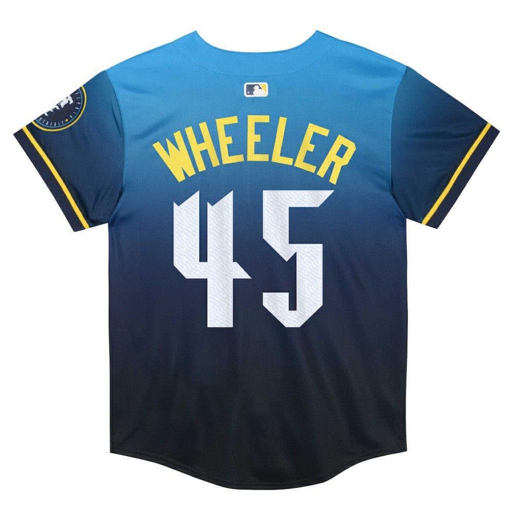 Zack Wheeler Philadelphia Phillies Preschool 2024 City Connect Limited Player Jersey - Blue | Nike