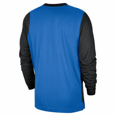 Oklahoma City Thunder 2024/25 City Edition Authentic Pregame Performance Long Sleeve Shooting T-Shirt - Blue/Black | Nike cheap