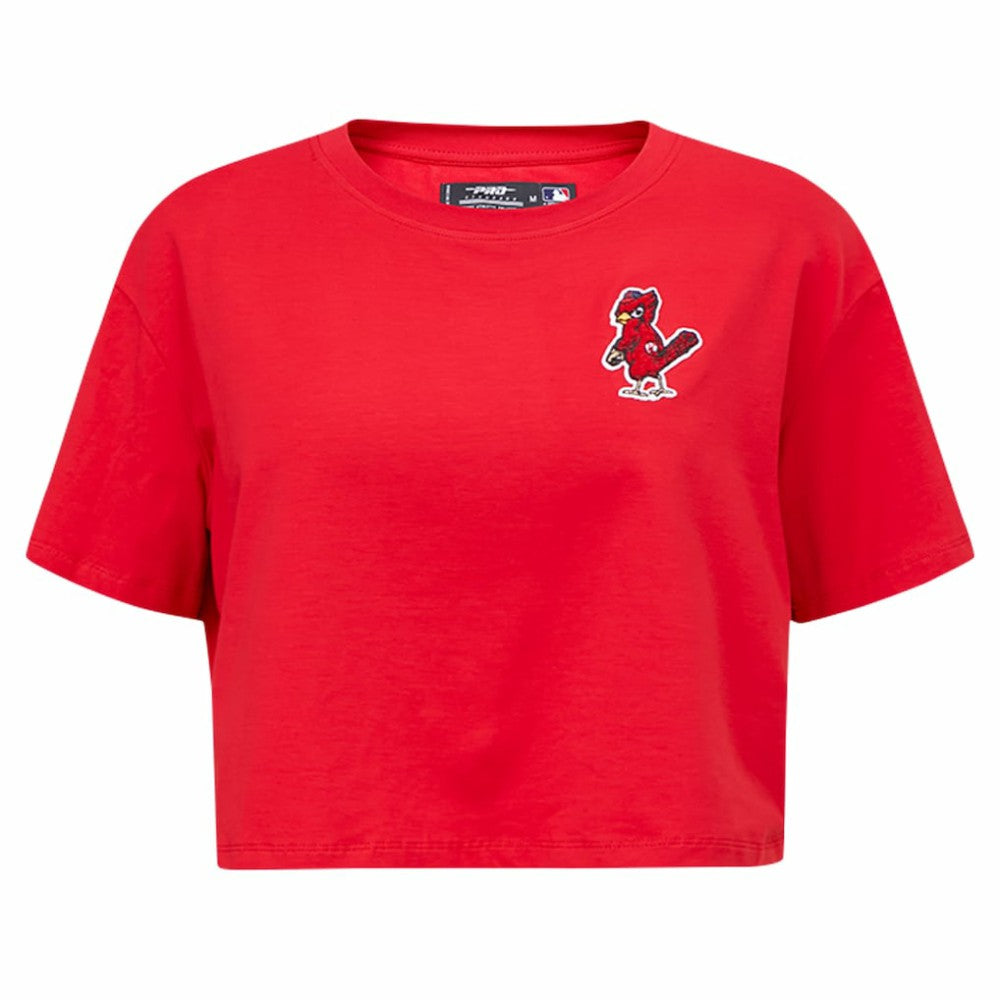 Washington Nationals Pro Standard Women's Classic SJ Cropped Boxy T-Shirt - Red